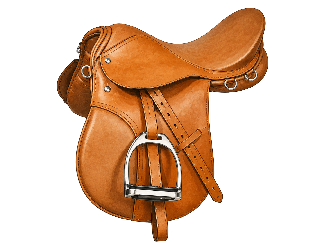 English saddle diagram